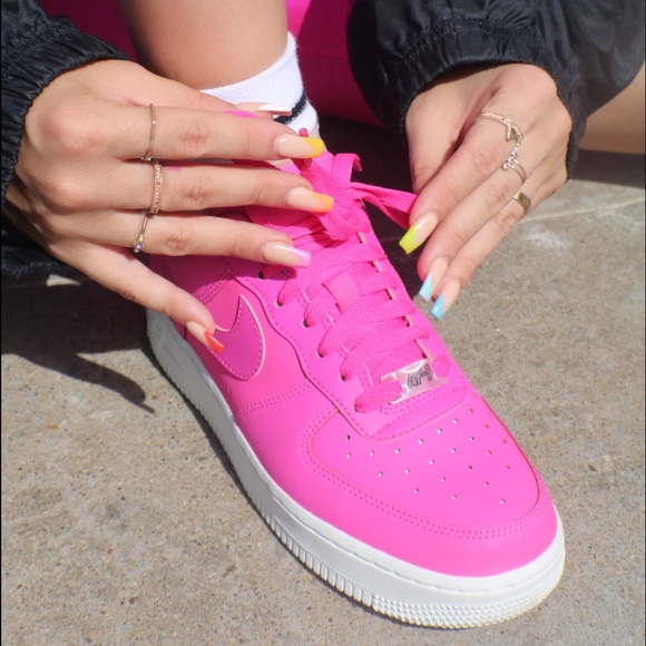bright pink air force